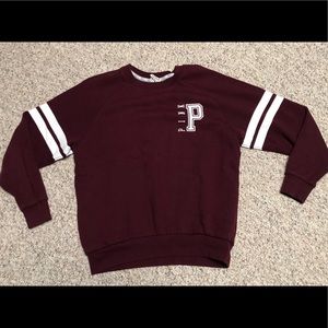 PINK crew neck sweatshirt